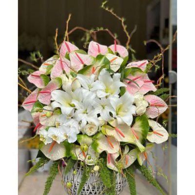 تاج گل برای تالار پذیرایی خلیج فارس تهرانپارس غربی