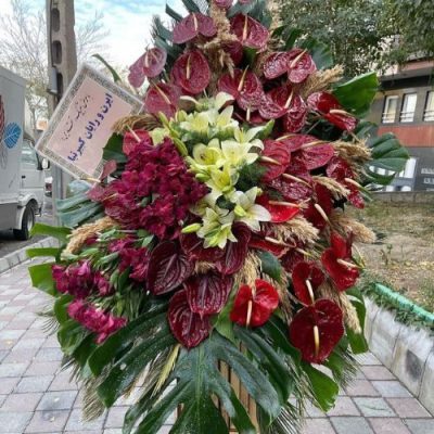 تاج گل برای سالن پیامبر اعظم سازمان بهزیستی ولیعصر