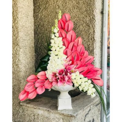 گل برای تالار پذیرایی رز آبی اسماعیل آباد