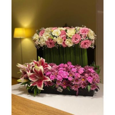 تاج گل برای تالار پذیرایی عطریاس مجیدآباد استقلال