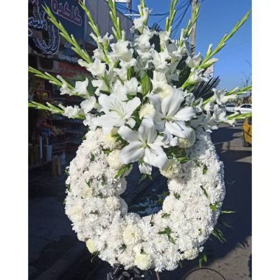 تاج گل برای امامزاده ابراهیم نظام آباد