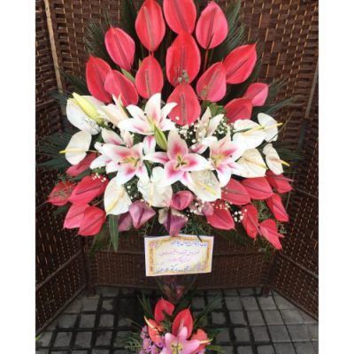 تاج گل برای سالن همایش جام جم همت پونک
