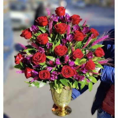 گل برای تالار پذیرایی ریال حاتم ونک