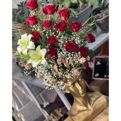 گل برای تالار پذیرایی ولیعصر (عج) تختی