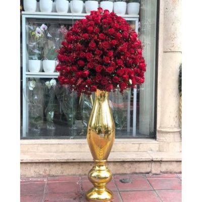 تاج گل برای سالن آموزش پرورش ونک