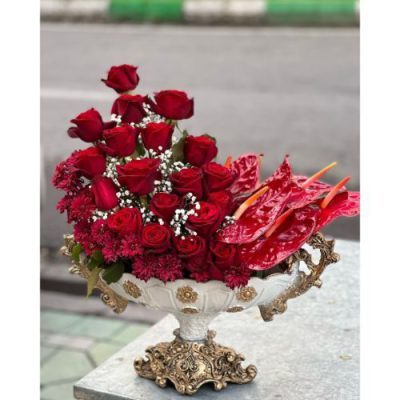 گل برای سالن پذیرایی نور شمشیری