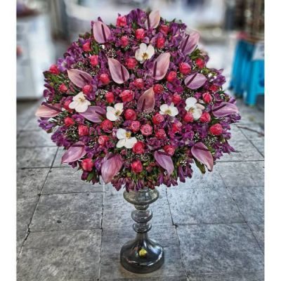 گل برای تالار پذیرایی بانک تجارت آرژانتین ساعی