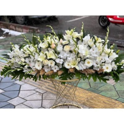 گل برای تالار قصر طلایی تهران پارس