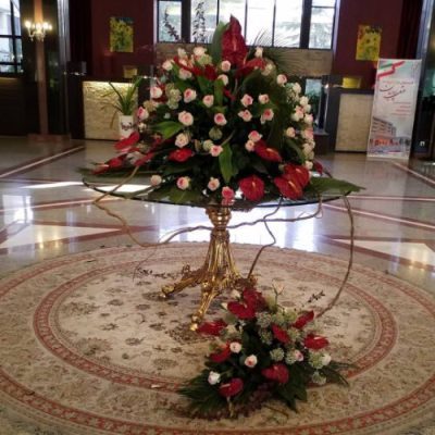 تاج گل برای تالار پذیرایی کشتی ارم