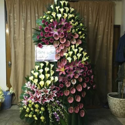 تاج گل برای مسجد الرضا مهران پیامبر