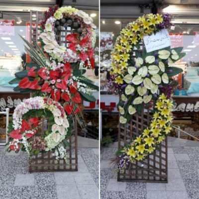 تاج گل برای امامزاده روح الله حسنی ارگ پامنار