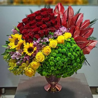 گل برای تالار پیمان پیروزی