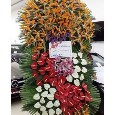 تاج گل برای تالار پذیرایی رویای آبی هروی حسین آباد