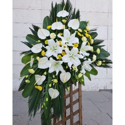 تاج گل برای امامزاده حمزه آبعلی