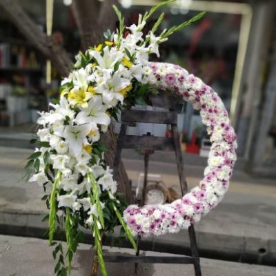 تاج گل برای مسجد الزهراء (س) مهران