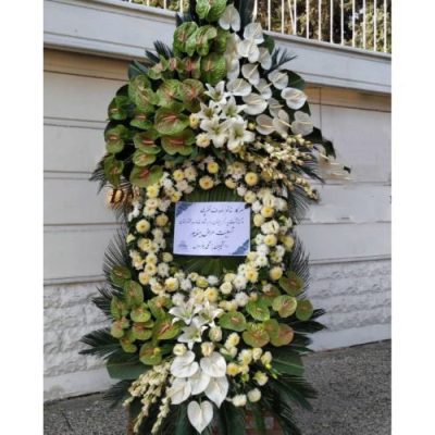 تاج گل برای مسجد امام باقر اسکندری