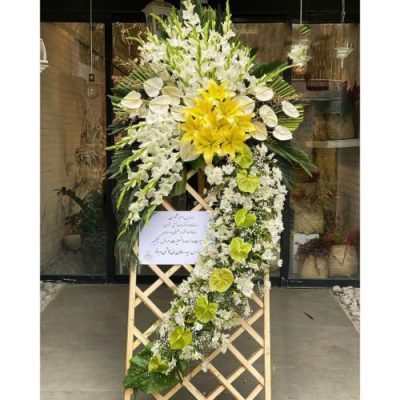 تاج گل برای مسجد میثم جمهوری