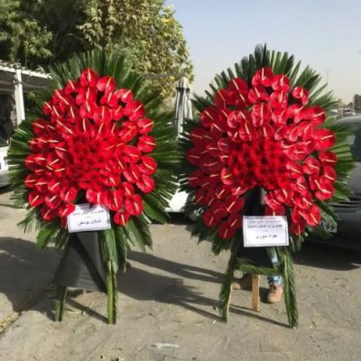 تاج گل برای مسجد مهدیه شاهین