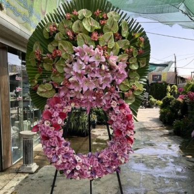 تاج گل برای تالار پذیرایی پیوند تهران