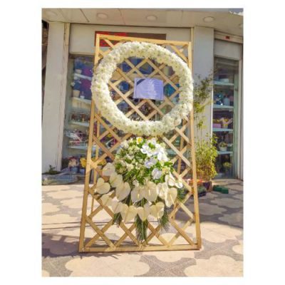 تاج گل برای مسجد انصار الحجه طیب