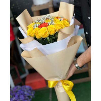 دسته گل برای درمانگاه شبانه‌روزی اقدسیه