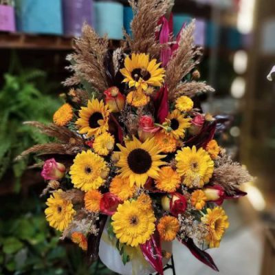 دسته گل برای مرکز خرید راج شمیران نو