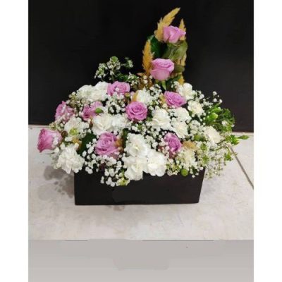 دسته گل برای درمانگاه شبانه روزی چهاردانگه ایستیری چهاردانگه