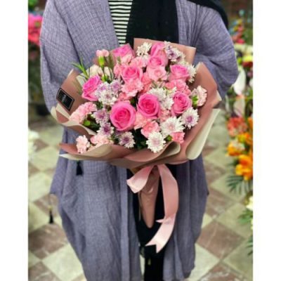 دسته گل برای کلینیک زیبایی آیرال دریا