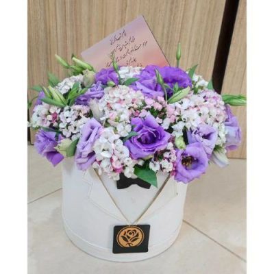 دسته گل برای آزمایشگاه پاتوبیولوژی مهرگان آزمایش