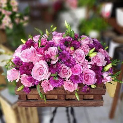 دسته گل برای آزمایشگاه پاتوبیولوژی مهر ورامین