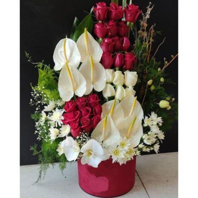 دسته گل برای آزمایشگاه پاتوبیولوژی خزانه