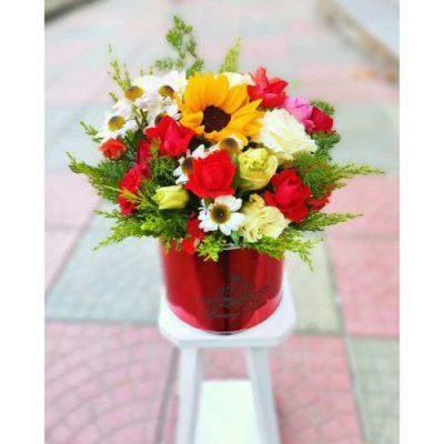 دسته گل برای درمانگاه شبانه روزی باقرآباد قرچک