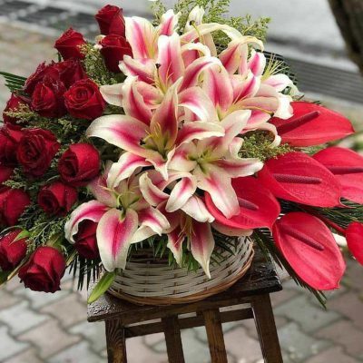 دسته گل برای درمانگاه و کلینیک امیریه