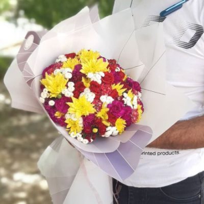 دسته گل برای کلینیک چشم پزشکی رازی گاندی
