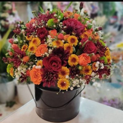 دسته گل برای مرکز خرید لاهیجان باغ آذری