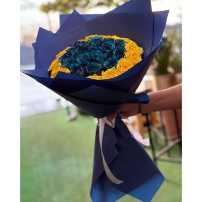 دسته گل برای درمانگاه خیریه نور کشاورز پارک لاله