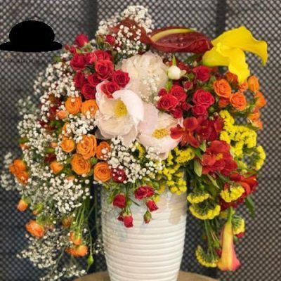 دسته گل برای بیمارستان فیروزگر ولیعصر