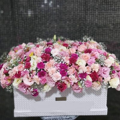 دسته گل برای آزمایشگاه پاتوبیولوژی بهین اسلام آباد والفجر