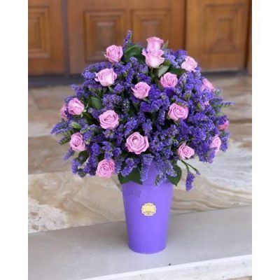 دسته گل برای آزمایشگاه طبی فارابی زرگنده