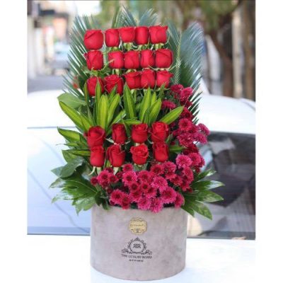 دسته گل برای آزمایشگاه آفتاب کوی بیمه