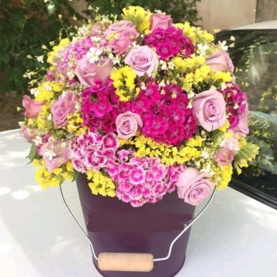 دسته گل برای آزمایشگاه یکتا نصرت