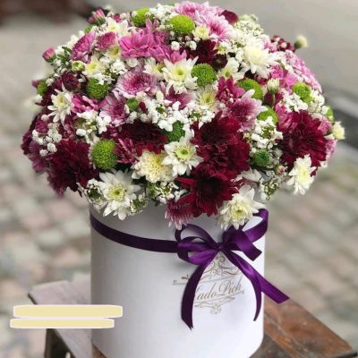 دسته گل برای آزمایشگاه پاتوبیولوژی رامک دیباجی فرمانیه