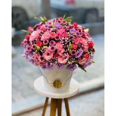 دسته گل برای آزمایشگاه نیکو پاسداران ضرابخانه