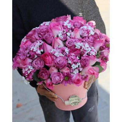 دسته گل برای آزمایشگاه تشخیص پزشکی نامدار جهاد