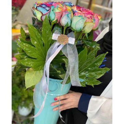 دسته گل برای درمانگاه شبانه روزی آذربایجان نسیم شهر