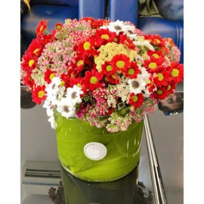 دسته گل برای کلینیک زیبایی هوپوروم الف محمودیه