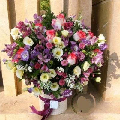 دسته گل برای آزمایشگاه پاتوبیولوژی لامارک یوسف آباد