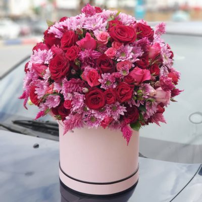 دسته گل برای آزمایشگاه هدیه بهار