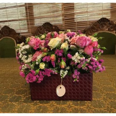 دسته گل برای آزمایشگاه پاتوبیولوژی دانش دانشگاه تهران