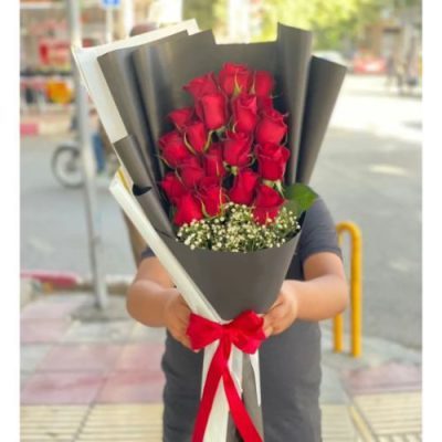 دسته گل برای بیمارستان بعثت نهاجا قصر فیروزه 1